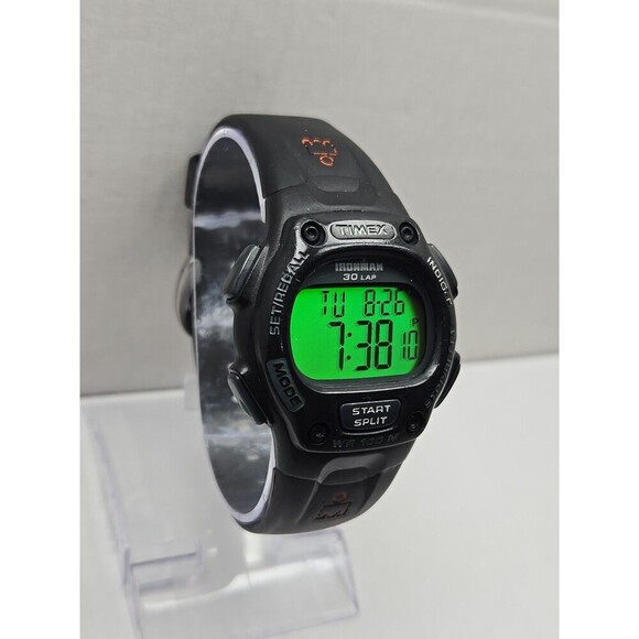 Timex Ironman Classic 30 Lap Watch 40mm Indiglo WR100M New Battery Quartz Men - Picture 3 of 11